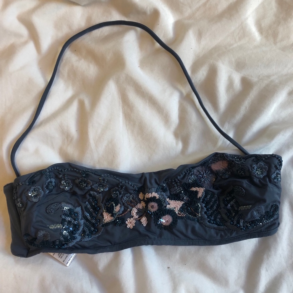 New La Perla Beaded Bathing Suit Top